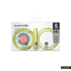 Прорізувач Suavinex силіконовий з охолоджувачем/мультиколір