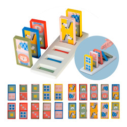 Розвиваюча гра колекції Савана" – Моє перше доміно" Taf Toys