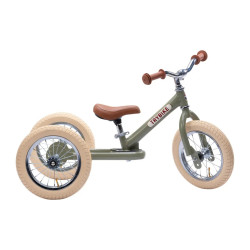 Біговел Trybike триколісний Оливковий