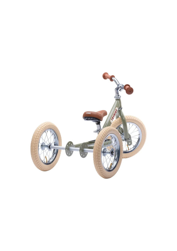 Біговел Trybike триколісний Оливковий