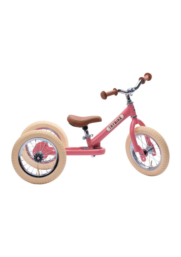 Біговел Trybike триколісний Рожевий
