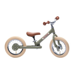 Біговел Trybike двоколісний Оливковий