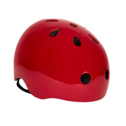 Велосипедний шолом Trybike 44 - 51см рубіновий