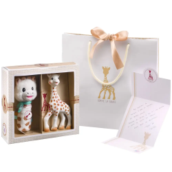 Подарунковий набір для новонародженого з пищалкою Жирафа Софі, Sophie la girafe (Vulli)