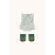GOMMU Набір одягу STRIPES One-Piece & Socks Блакитний/Пісочний