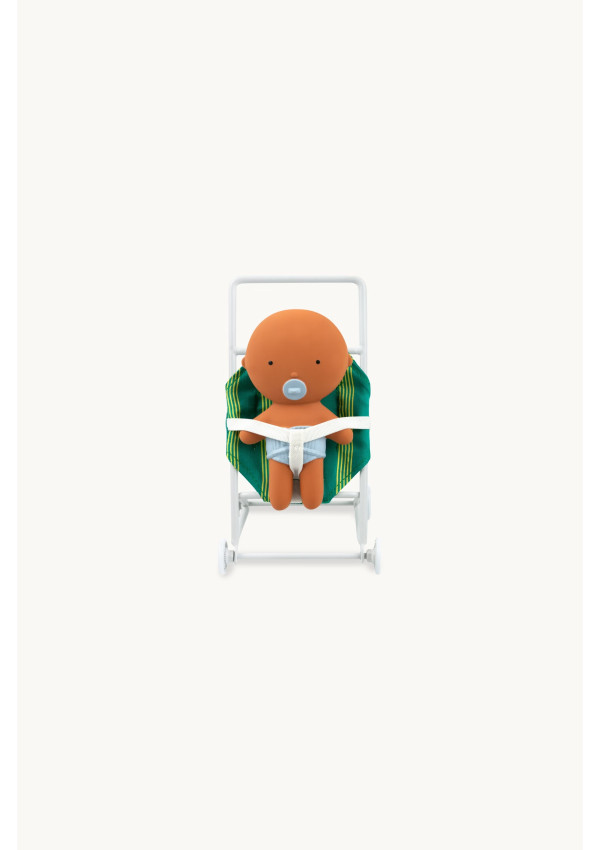 GOMMU Візочок POCKET STRIPED STROLLER Зелений