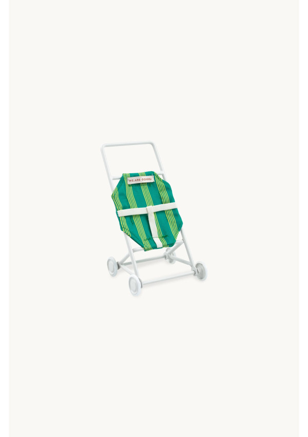 GOMMU Візочок POCKET STRIPED STROLLER Зелений