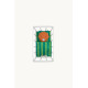 GOMMU Ліжечко POCKET STRIPED CRIB Зелене