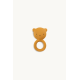 GOMMU Ведмедик-прорізувач з натурального каучуку RING BEAR Сієна