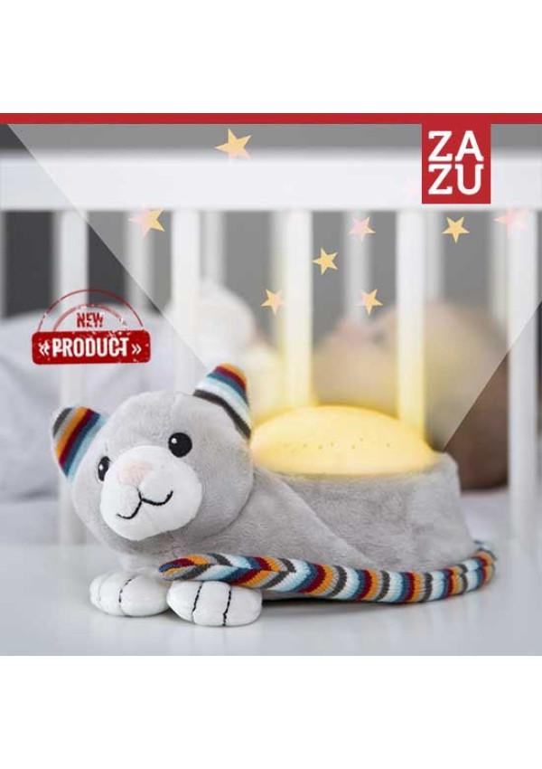 Котик КІКІ проектор нічник з мелодіями Zazu