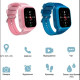ZAZU WATCH - Дитячій смарт-годинник телефон ZAZU 4G / GPS (синій)