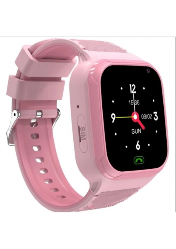 ZAZU WATCH - Дитячій смарт-годинник телефон ZAZU 4G / GPS (рожевий)