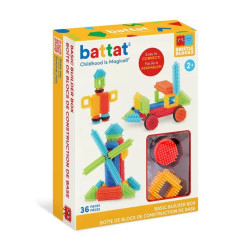 Battat Конструктор серії Bristle Blocks - Будівельник, 36 деталей