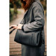 Childhome Сумка Mommy club Signature vegan leather black