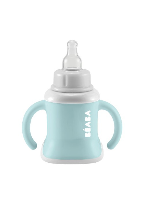Поїльник Beaba Ellipse 3 in 1 Evoluclip Training Cup 150 мл (синій)