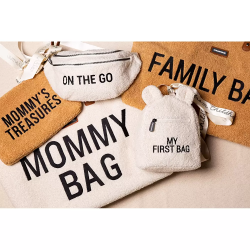 Childhome Сумка через плече Childhome Banana bag - teddy white