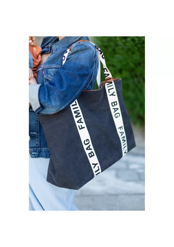 Сумка Childhome Family bag - canvas black