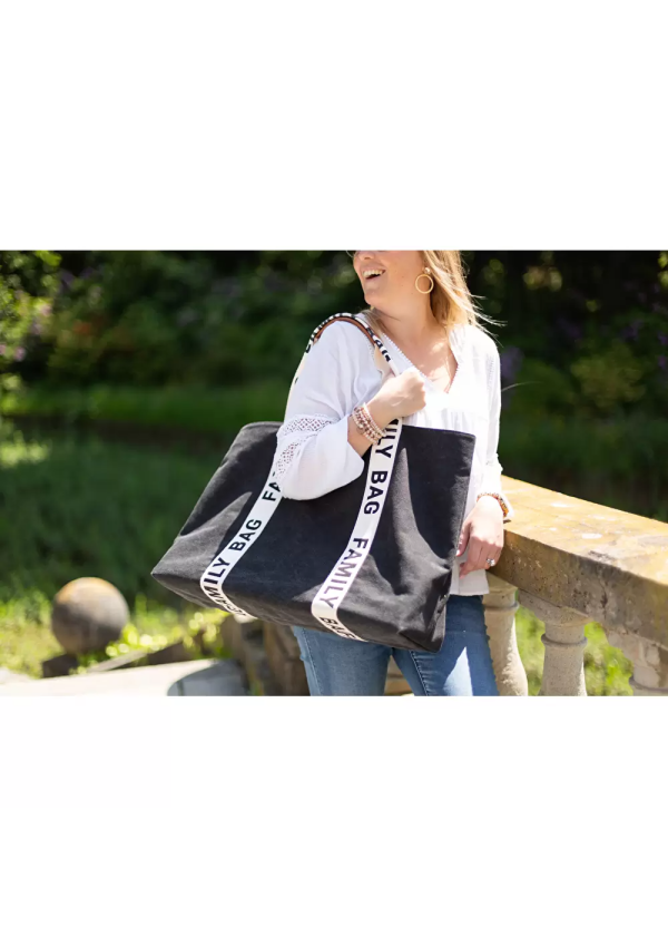 Сумка Childhome Family bag - canvas black