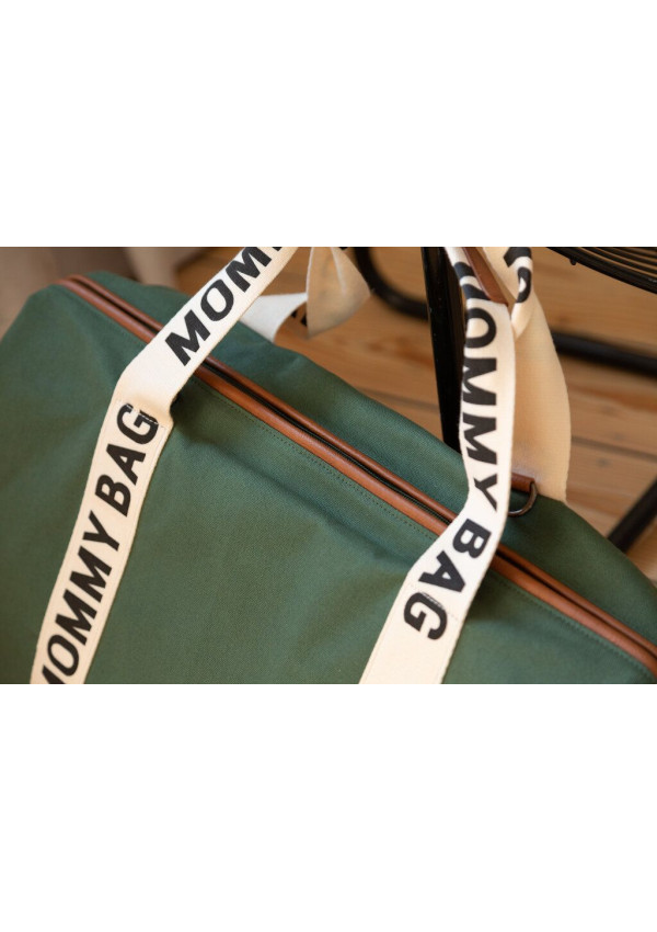 Сумка Childhome Mommy bag Signature - canvas green