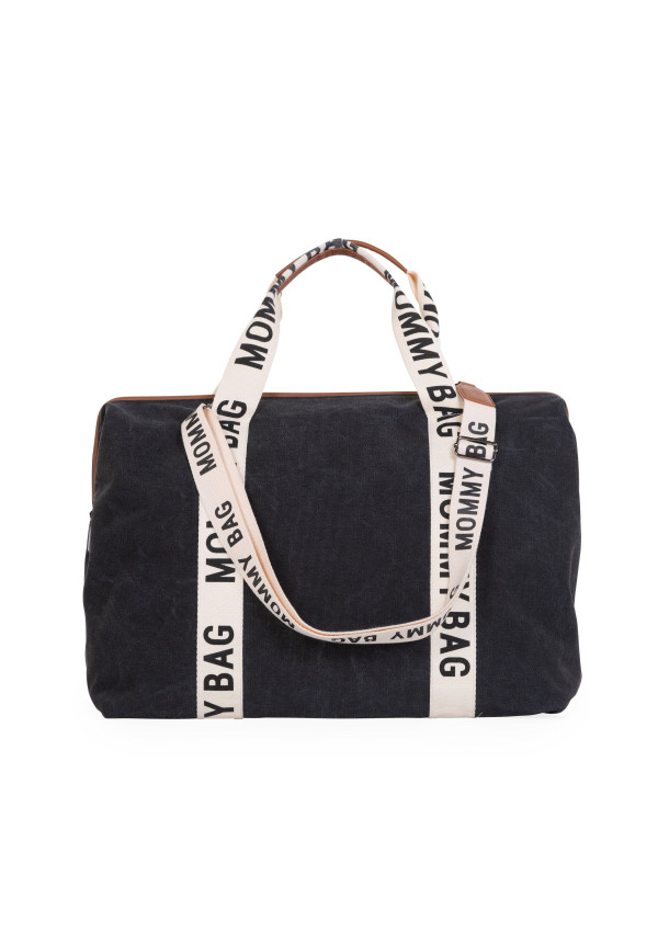 Сумка Childhome Mommy bag Signature- canvas black