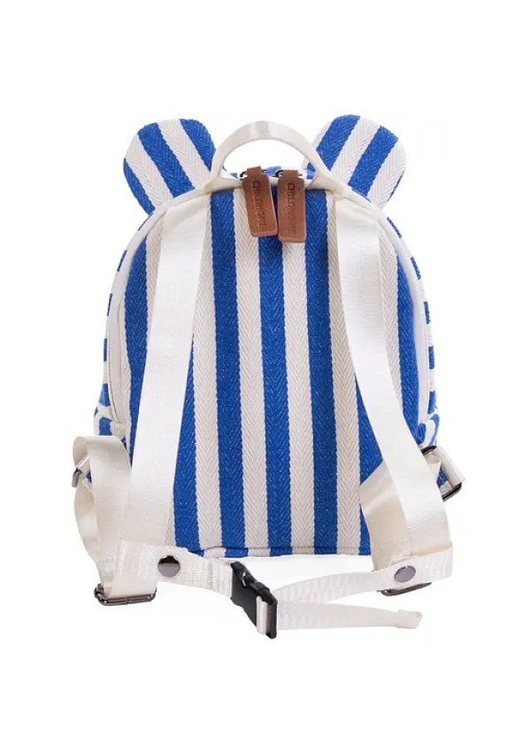 Рюкзак дитячий Childhome My first bag stripes electric blue