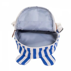 Рюкзак дитячий Childhome My first bag stripes electric blue