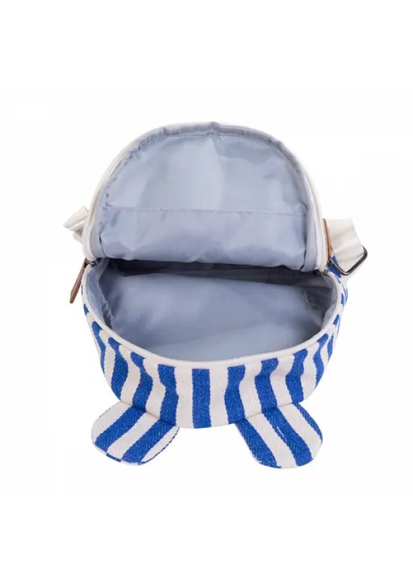 Рюкзак дитячий Childhome My first bag stripes electric blue