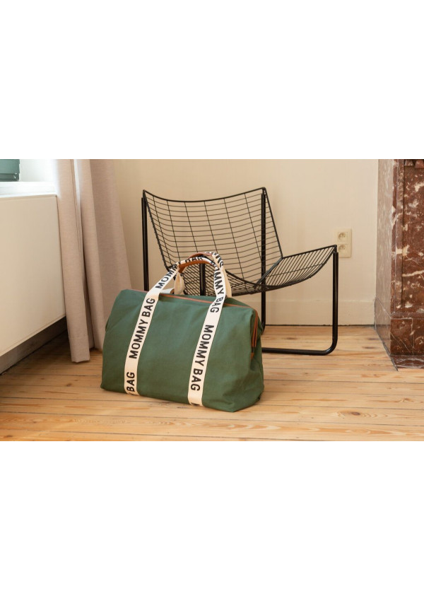 Сумка Childhome Mommy bag Signature - canvas green
