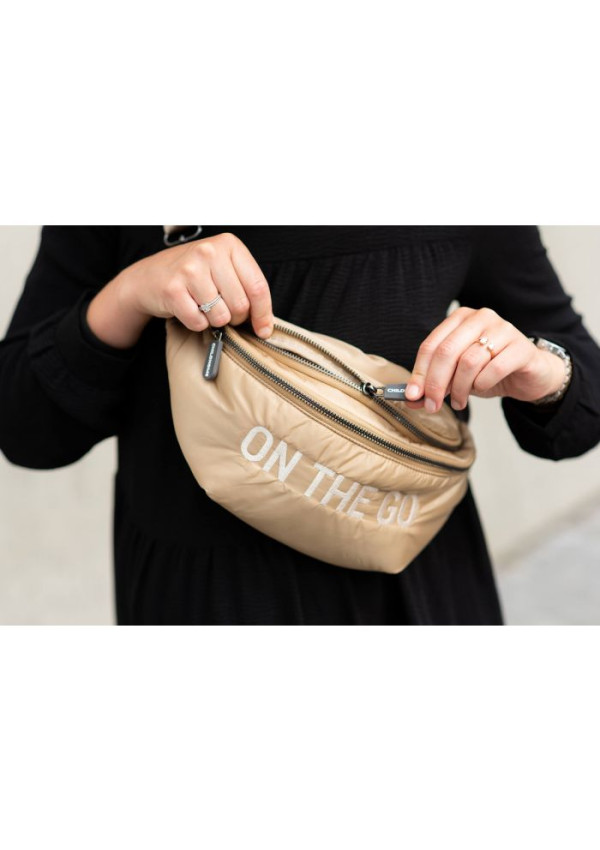 Choldhome Сумка через плече Banana Bag Puffered Beige