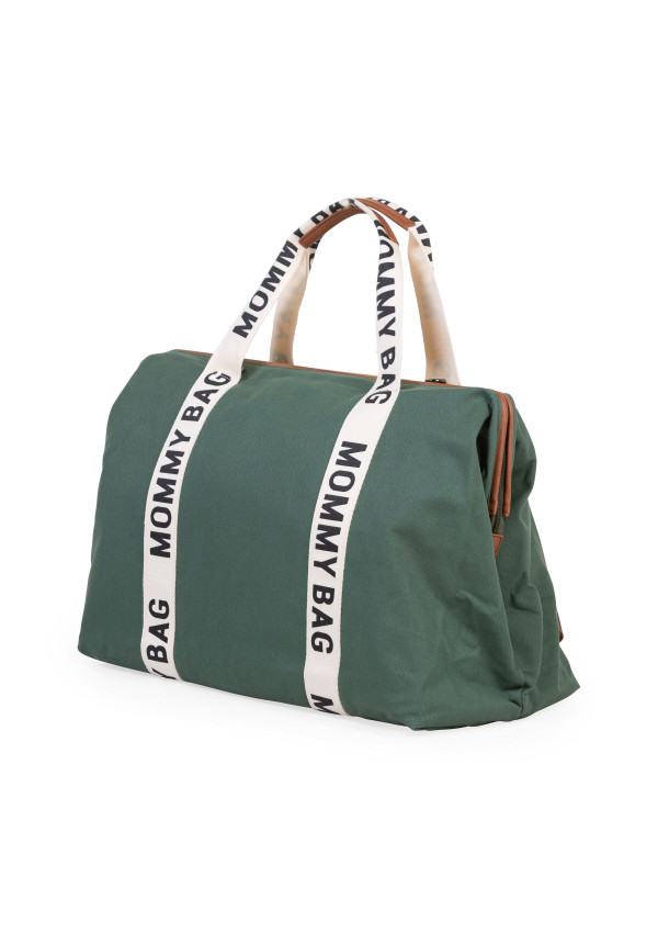 Сумка Childhome Mommy bag Signature - canvas green