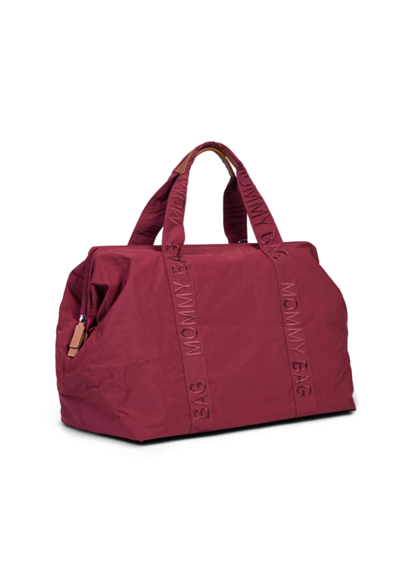 Childhome Сумка Mommy bag Signature - burgundy