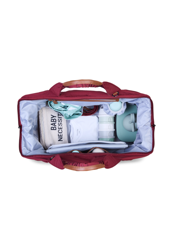 Childhome Сумка Mommy bag Signature - burgundy