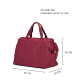 Childhome Сумка Mommy bag Signature - burgundy