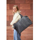 Childhome Сумка Mommy bag Signature - anthracite