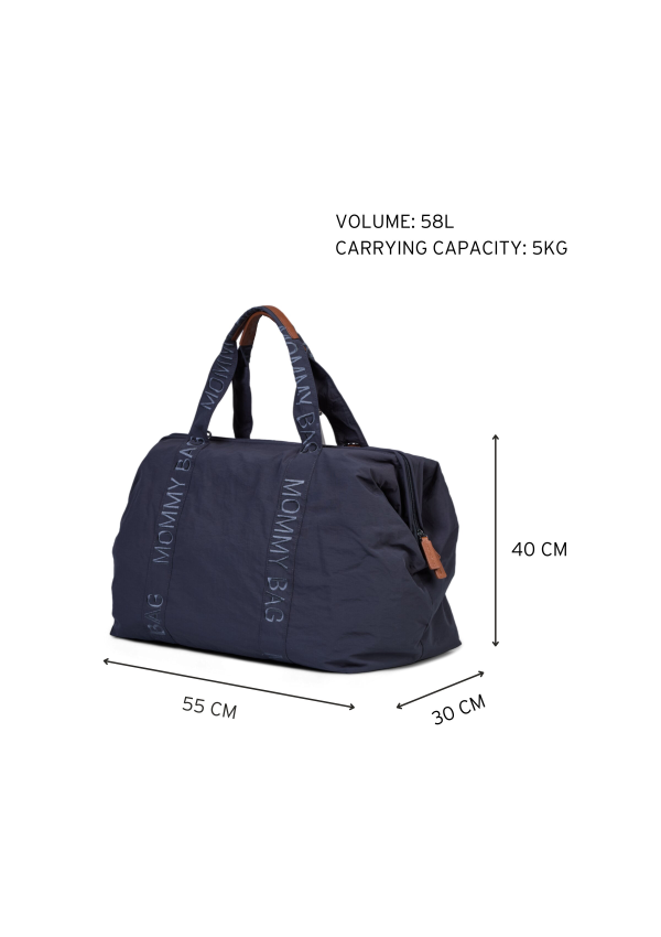 Childhome Сумка Mommy bag Signature - anthracite