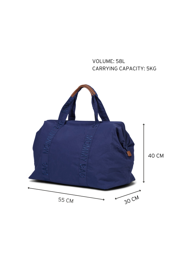 Childhome Сумка Mommy bag Signature - navy