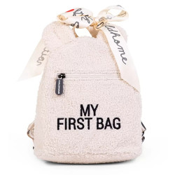 Дитячий рюкзак Childhome My first bag - teddy white