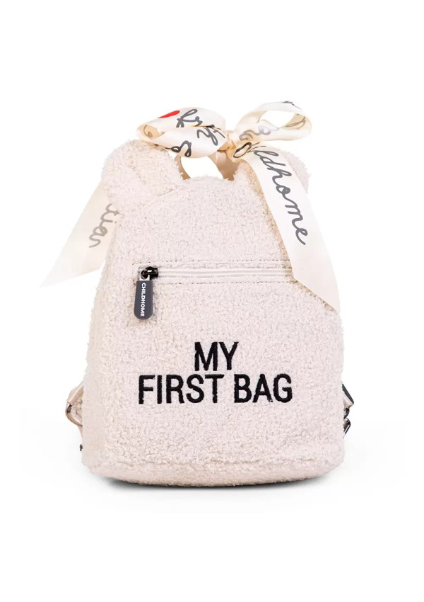 Дитячий рюкзак Childhome My first bag - teddy white
