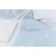 Рушник з капюшоном Childhome 80x80 - flower blue
