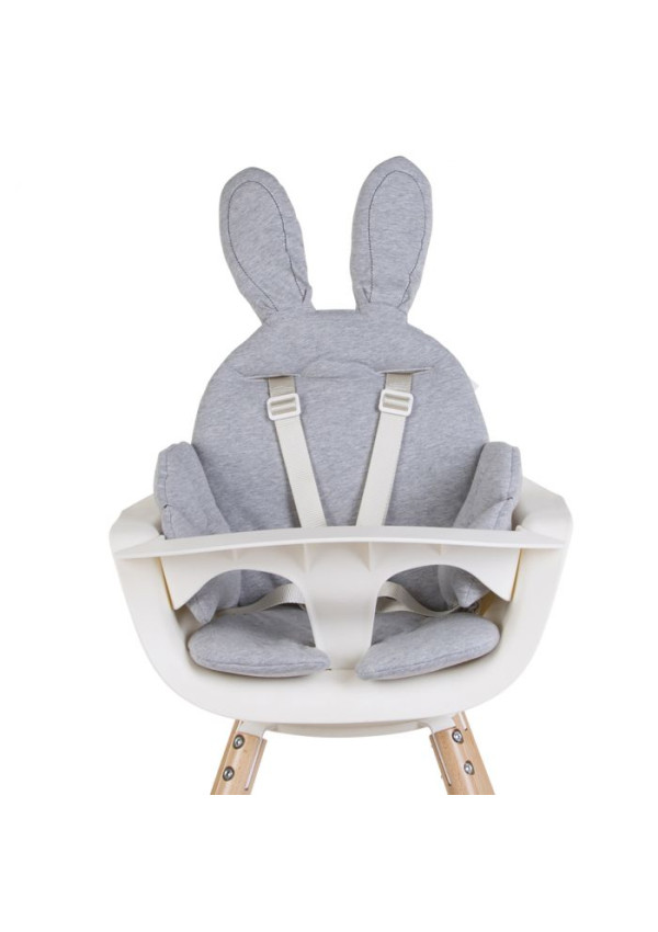 Універсальна подушка для стільця для годування Childhome Rabit/Grey
