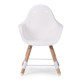Стілець для годування Childhome Evolu2 з бампером Natural/White