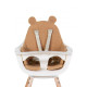 Подушка до стільця для годування Childhome Evolu Teddy/Beige