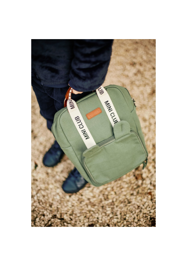Рюкзак дитячий Childhome Mini Club canvas green