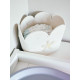 Childhome Корзина для іграшок Flower, 30x20x15 см, білий