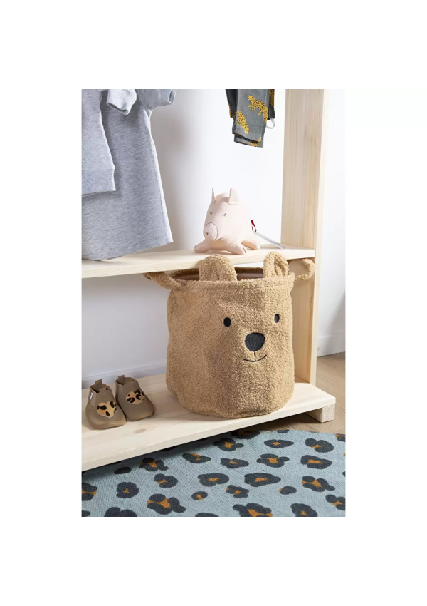 Набір корзин для іграшок Childhome Teddy коричневий