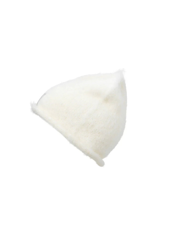Дитяча тепла шапка Elodie Details Furry Knit Vanilla White 1-2 роки