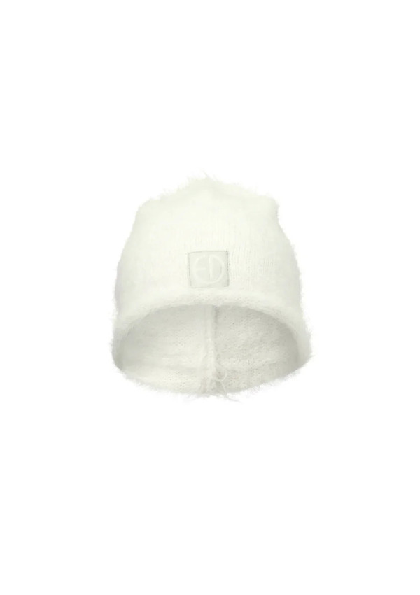 Дитяча тепла шапка Elodie Details Furry Knit Vanilla White 1-2 роки