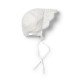 Elodie Дитяча шапка-чепчик Bonnet White Boucle 0-3 міс