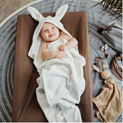 Elodie Рушник з капюшоном Vanilla White Bunny