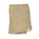 Elodie Дитячий бавовняно-мусліновий плед Pure Khaki 120х120 см.